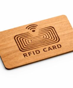 RFID wood card