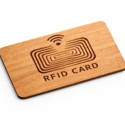RFID wood card