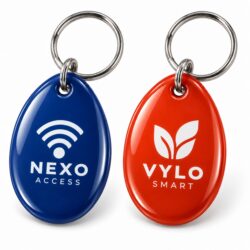 Alternative view of Epoxy RFID key fobs